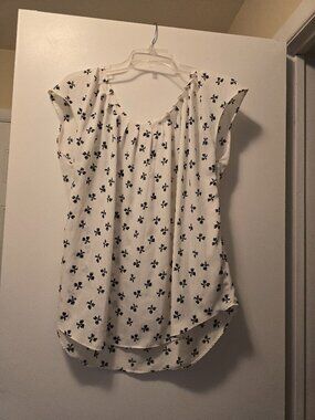 Lauren Conrad Bowtie Blouse